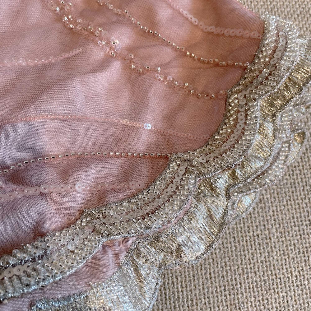 Pink Designer Indian Pakistani Gown Dress Maxi - image 4